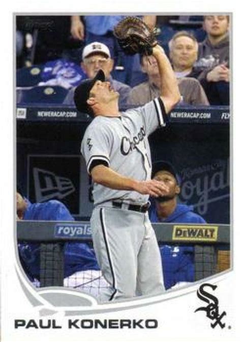 Topps B Paul Konerko White Sox Nm Mt Sp Short Print Ebay