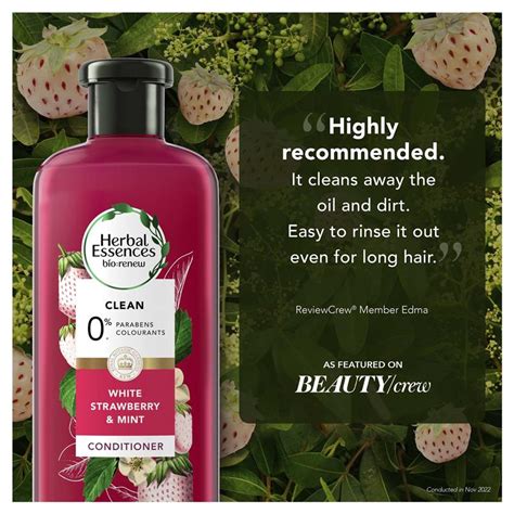 Buy Herbal Essences Bio Renew White Strawberry And Mint Conditioner 400ml Online At Chemist Warehouse®