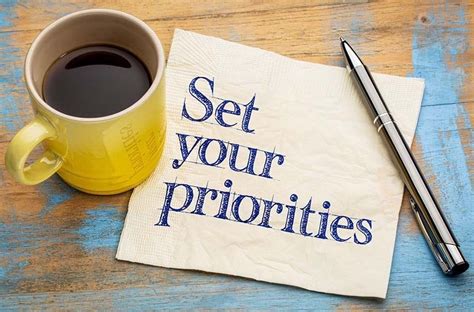 How Priorities Should Work Priorities Preferencesselection By