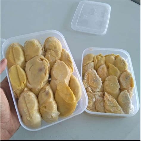 Jual Durian Duren Kupas Montong MEDAN SIBOLGA Super ASLI Shopee Indonesia