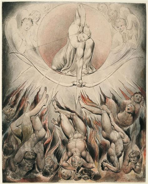 Artistic Interpretation William Blake S Divine Comedy Illustration