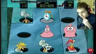 SpongeBob SquarePants Bikini Bottom Bop Them Level 13 Walkthrough Gameplay With Live Commentary