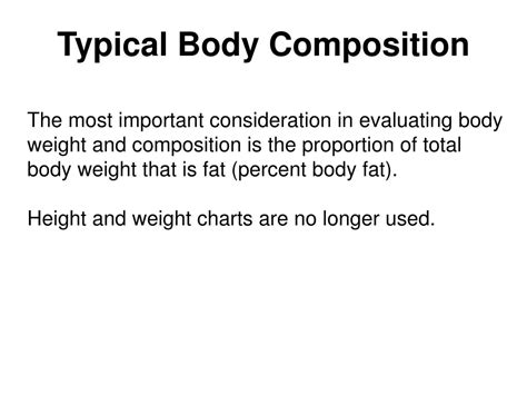 Ppt Body Composition Powerpoint Presentation Free Download Id 3708382