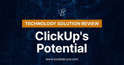 Tech Solutions Review TONIKA BRUCE