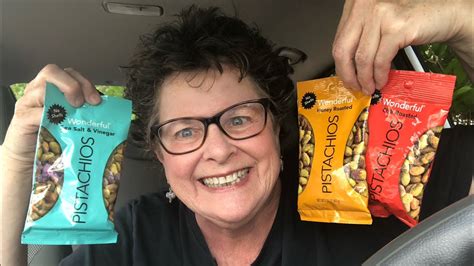 Wonderful Pistachios Review Sea Salt Vinegar Honey Roasted Chili