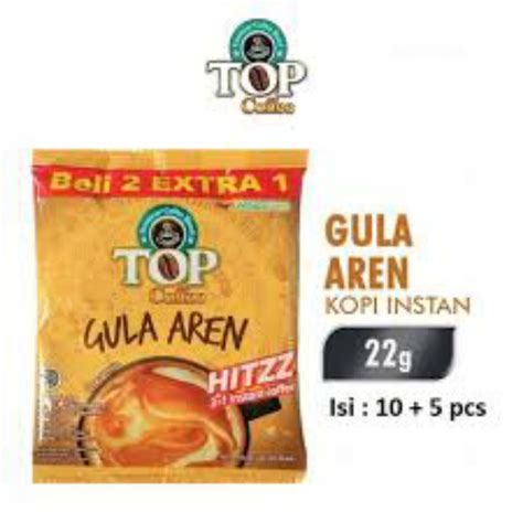 Jual Top Kopi Gula Aren Renceng Isi Sachet Kopi Instan Shopee