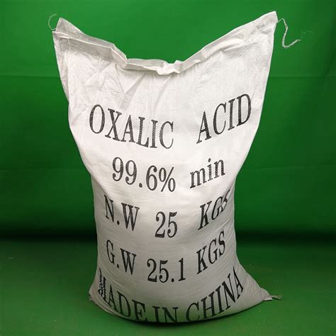 Analysis Of Pure Ar Oxalic Acid Content Oxalic Acid Powder