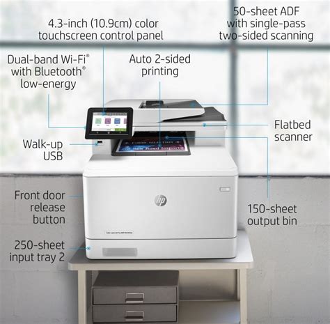 Imprimante Hp Color Laserjet Pro M479fnw Usb Wifi W1a78a