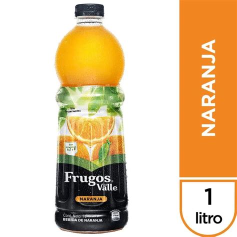 Bebida De Naranja FRUGOS Del Valle Botella 1L Social Drinks