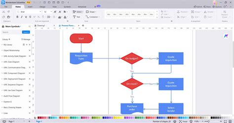 Creating A Flowchart In Microsoft Visio Nbkomputer