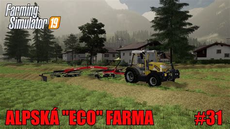 NAHRABUJI SENO Farming Simulator 19 Alpine Expansion DLC 31 YouTube