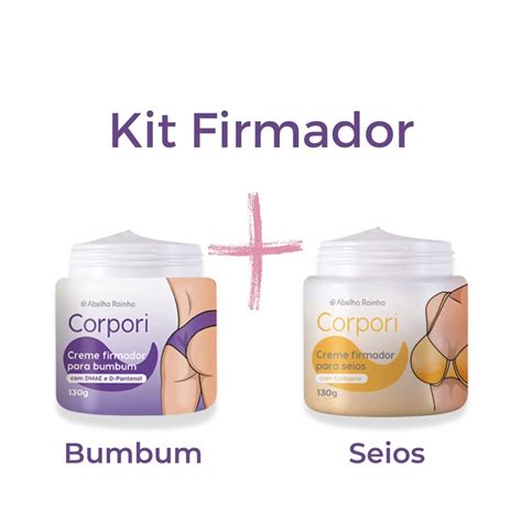 Kit Corpori Creme Hidratante E Firmador Dos Seios Creme Hidratante E