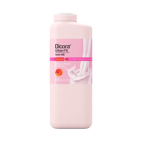 Sữa Dưỡng Thể Quýt Và Đào BODY MILK VITAMIN C DICORA URBAN FIT 400ml