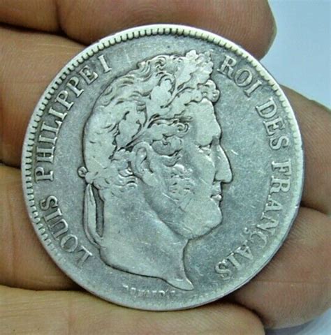 Pi Ce France A Francs Argent Louis Philippe Silver Coin