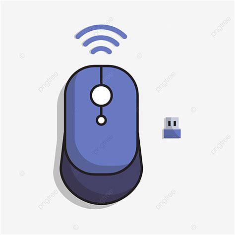 Wireless Mouse Clipart Vector, Wireless Mouse Vector, Mouse, Wireless, Pointer PNG Image For ...