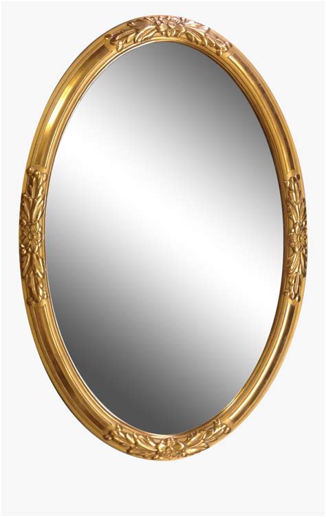 Oval Mirror Cartoon