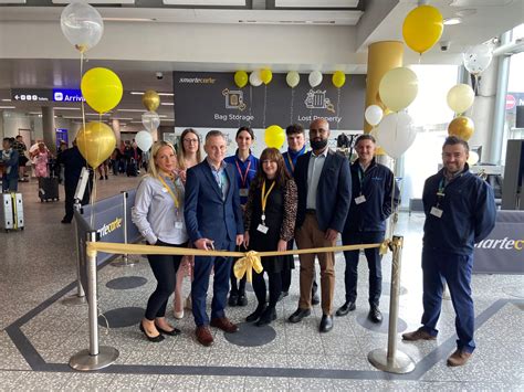 Bristol Airport Baggage Services Desk Launch - Smarte Carte