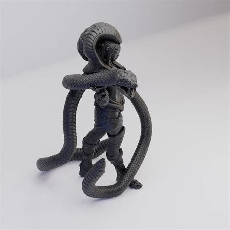 Hot Goblin 砂漠の蛇魔道士 ヌードA ミニチュア ホットゴブリン 妖艶