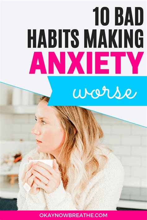 10 Common Bad Habits That Make Your Anxiety Worse