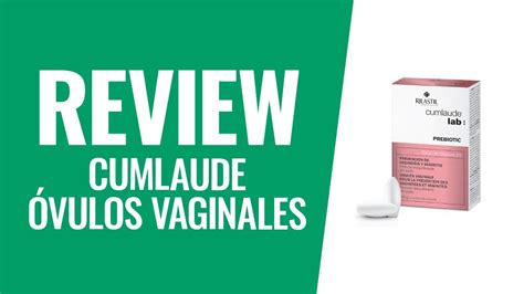 Óvulos vaginales Cumlaude Prebiotic para prevenir vaginitis y vaginosis