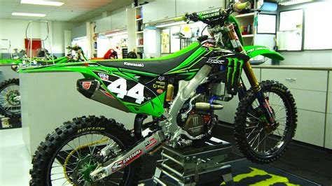 Inside Adam Cianciarulo S Factory Monster Energy Pro Circuit Kawasaki