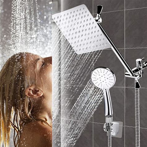 Miumaeov Bathroom Shower Set Wall Mounted Rain Shower System Shower