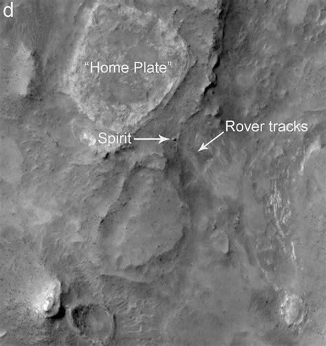 Spirit Rover on Mars Imaged from Orbit | Aviation and Space Blog