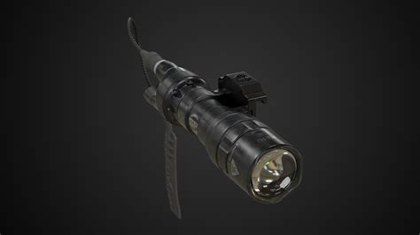 Surefire M322c Scout Light 3d Model Cgtrader