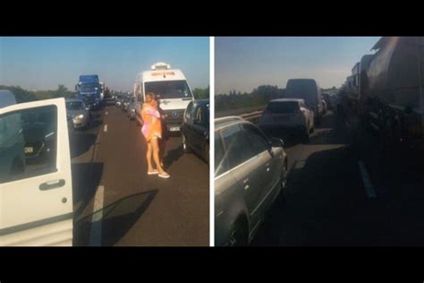 Accident grav pe Autostrada A1 pe sensul către Capitală Circulația