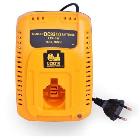 NX Chargeur Pour Batterie Dewalt Et Black Decker DC9310 NiCD NiMH