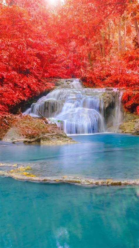 Fall Waterfall Wallpapers - Wallpaper Cave