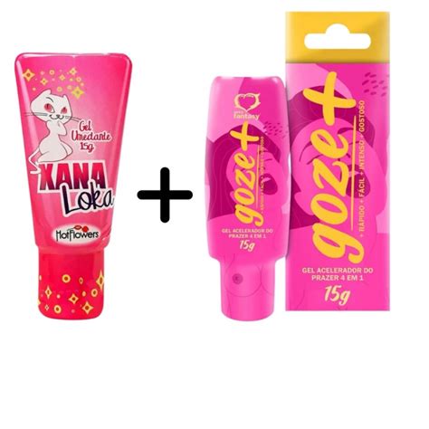 Kit Feminino Gel Excitante Xana Loka G Goze Mulher G Hot Flowers Sex Shop Shopee Brasil