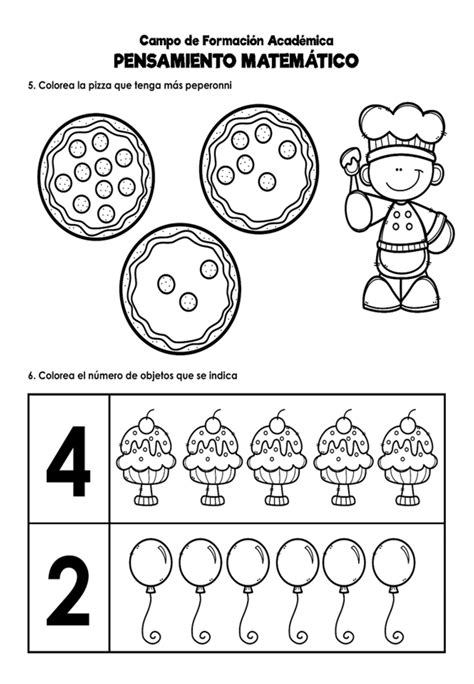 Top 176 Imagenes De Actividades De Pensamiento Matematico Para Preescolar Mx