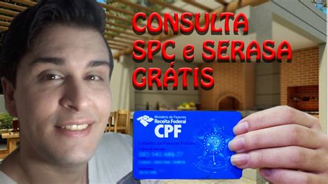 Como Fazer Consulta Spc E Serasa Gratis No Cpf Atualizado Super