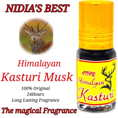 Attar For Men Religious Use Women Himalayan Kasturi The Original Musk