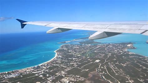 Delta A320 Takeoff And Landing Turks And Caicos To New York Jfk Youtube