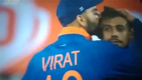 Watch Virat Kohli Kisses Yuzvendra Chahals Forehead After Leggie Gets Big Wicket Of Kusal