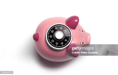 Piggy Bank Lock Photos and Premium High Res Pictures - Getty Images