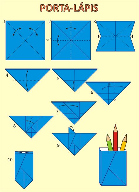 Dobradura Para Criança - Dobradura De Papel Para Imprimir - ZULEDU
