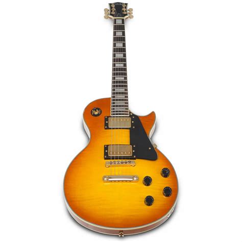 Rocktile Pro Lp 200ohb Chitarra Elettrica Orange Honey Burst