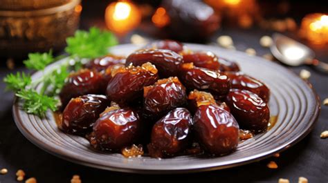 Kurma Ajwa Dates In The Month Of Ramadan Are Eaten When Breaking Ajwa