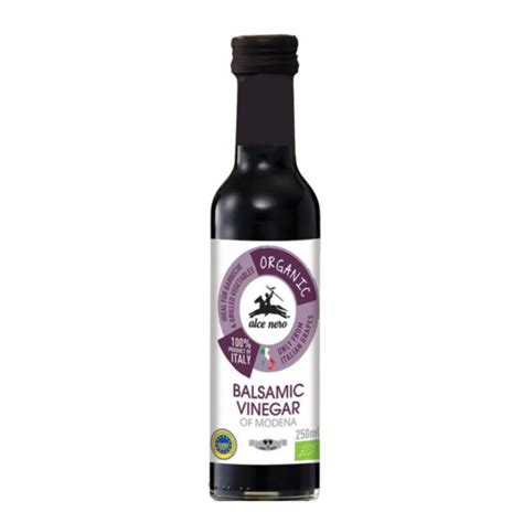 Alce Nero Organic Balsamic Vinegar of Modena อลเซ เนโร ออรแกนค บล