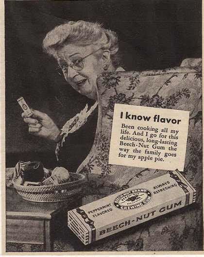 Beech Nut Gum 1946 R Vintageads