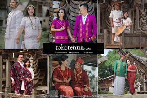 Model Baju Toraja Modern Kain Jepara Ilustrasi