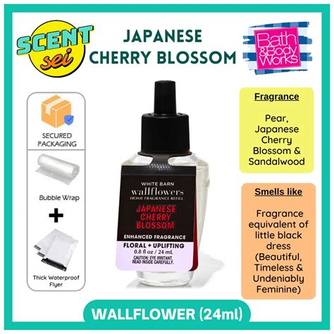 Bbw Japanese Cherry Blossom Bath Body Works Wallflower Refill