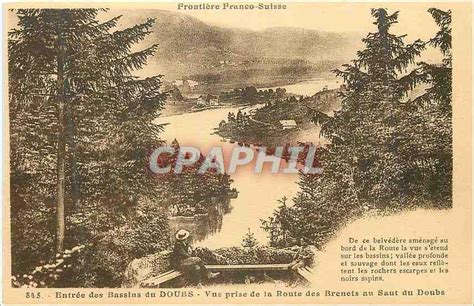 Carte Postale Ancienne Entr E Des Bassins Du Doubs Vue Prise De La