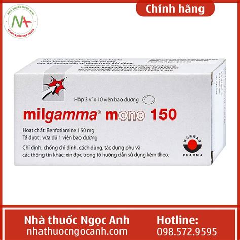 Thuốc Milgamma mono 150 thành phần giá bao nhiêu mua ở đâu