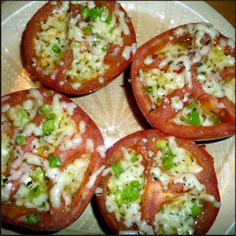 Baked Herb and Cheese Stuffed Tomatoes - Barbara Casey