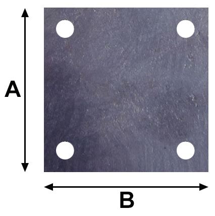 thick steel base plate