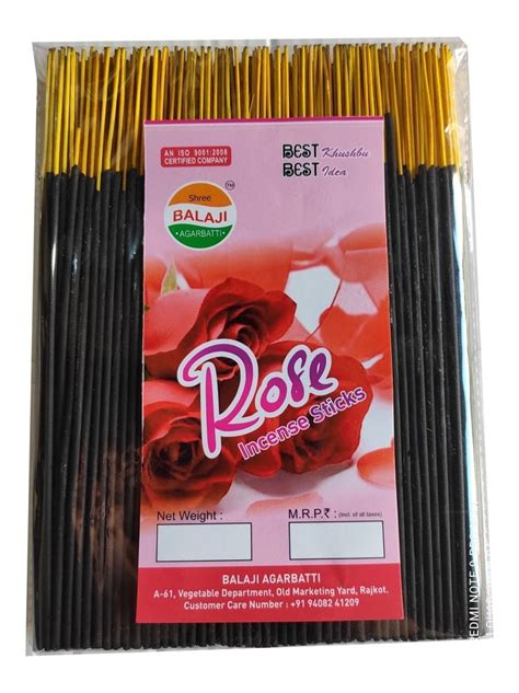 Balaji Bamboo Rose Incense Sticks For Religious At Best Price In Rajkot